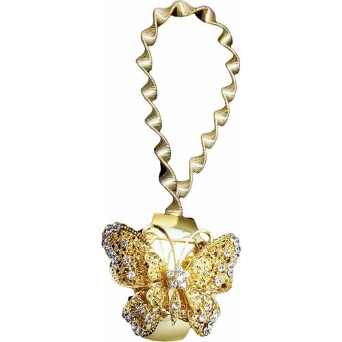 1PC Magnetic Curtain Tieback Butterfly Curtain Buckle Drapery Decorative Tieback Stretchy Rope