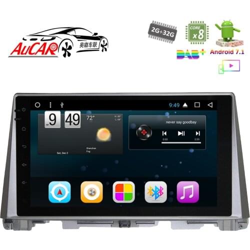 10.1" for KIA K5 Optima Android 7.1 Car DVD Player GPS Navigation system 2014 - 2017 HD Bluetooth GPS Radio WIFI 4G Stereo AUX