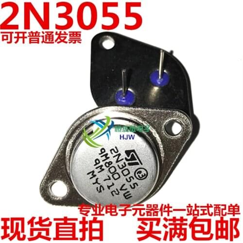 100% New Original Hot Sales 5pcs/lot 2N3055 TO-3