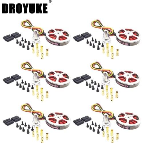 5010 360KV / 750KV High Torque Brushless Motors For DIY 550mm 680mm MultiCopter QuadCopter Multi-axis aircraft