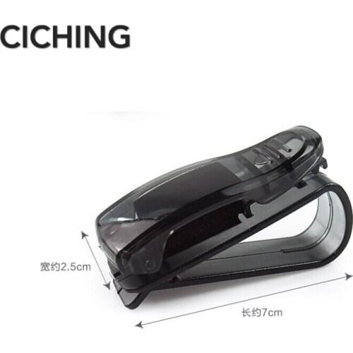 Car Vehicle Sun Visor Glasses Holder Clip for nissan x-trail renault megane 3 kia sorento Lada Kalina bmw accessories