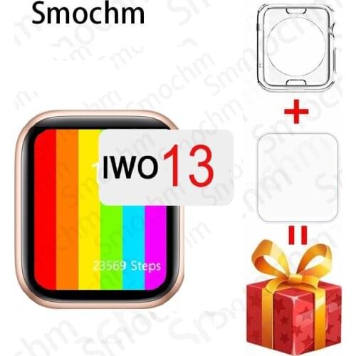 Smochm IWO 13 Pro W56 Infinite Screen Series 6 44MM 40MM Waterproof Smart Watch Bluetooth-Compatible Calling for IOS Android