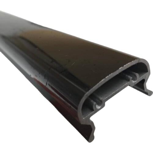 Laser engraving machine parts 72.2cm linear guide rail trolley slide rail slide bar cross beam Black Color