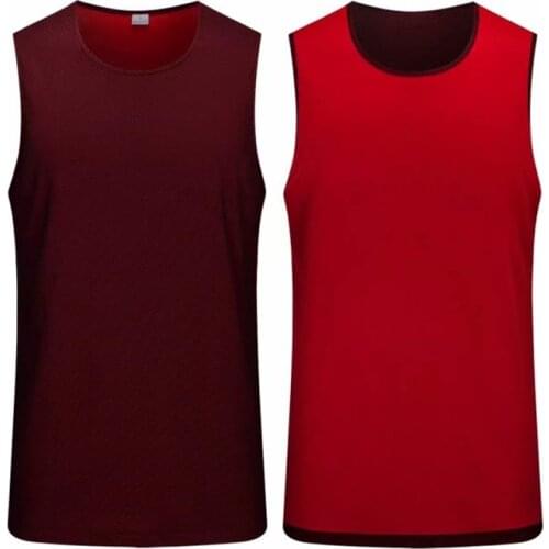 Kids Boys Girl Quick Dry Double Sided Reversible Basketball Jersey Outdoor Sport Sleeveless T Shirt Running Gym Loose T Shirts