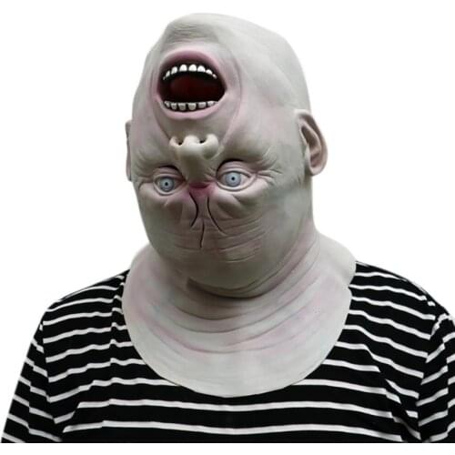 Halloween Scary Mask Cosplay Zombie Down Head Devil Latex Mask Ghost Halloween Party Carnival Role Play Men Women Face Cover