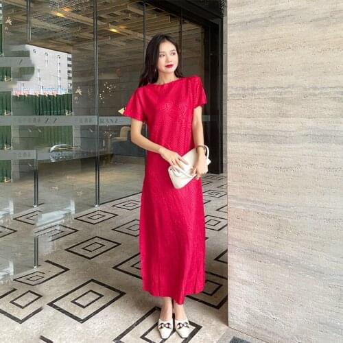 2021 HEWA 1-40 summer dress midi dress