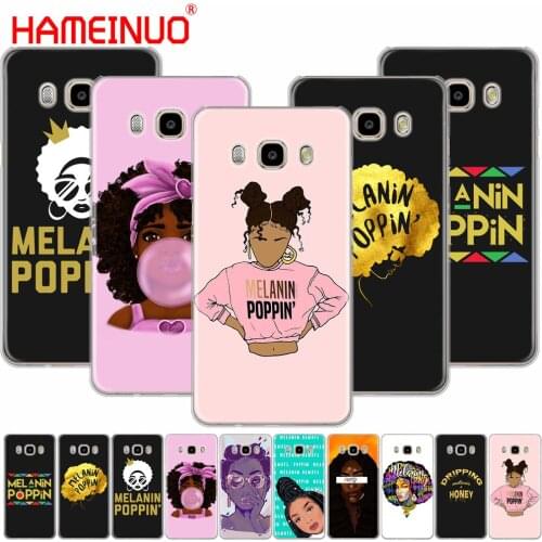 HAMEINUO Melanin Poppin fashion cover phone case for Samsung Galaxy J1 J2 J3 J5 J7 MINI ACE 2016 2015 prime
