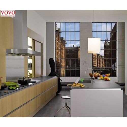 Melamine modular kitchen furniture