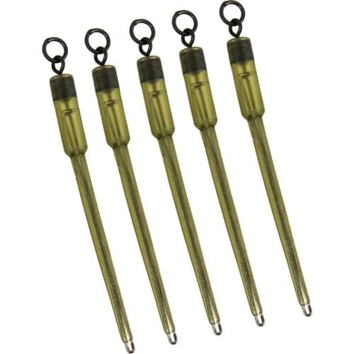 Set of 5 Carp Fishing Connector Solid Bag Stem Setups Swivels Tail Leader Sleeve