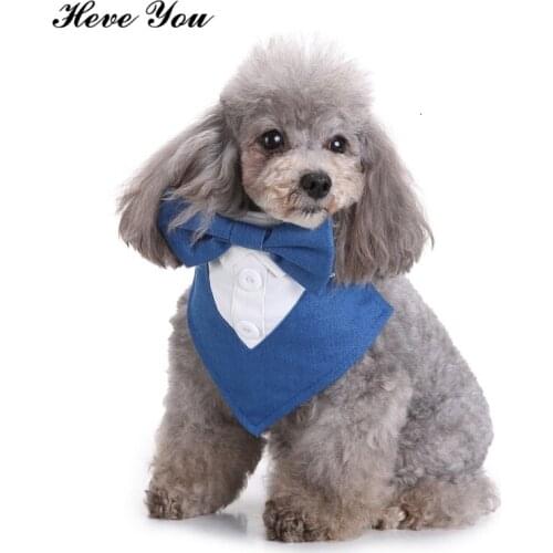 Heve You Durable Pet Collars Teddy Neckerchief Pet Accessories Comfortable Puppy Dog Scarf Adjustable Puppy Cat Collar for Dogs
