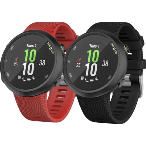 18mm 20mm Watchband for Forerunner 45 45S Bands Silicone Replacement Strap for Forerunner Smartwatches Accessories