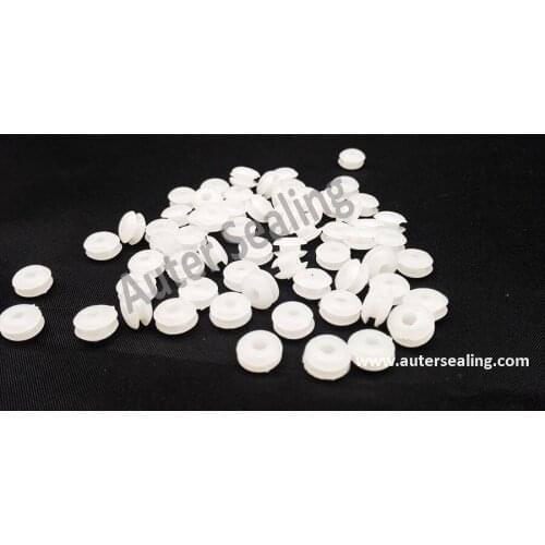 ID 4mm E OD 8.6mm 1.2mm Open / Cable Type Rubber Grommets for protects wire,cable and hose custom part rubber seal