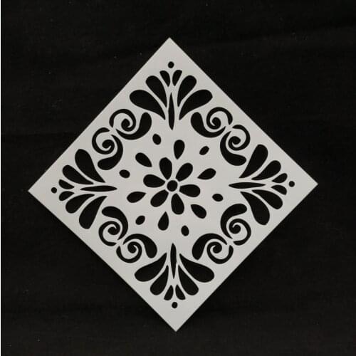 Retro flower Layering Stencils Drawing Color Spray stencil DIY Scrapbook photo album Decorative Embossing DIY Card Crafts