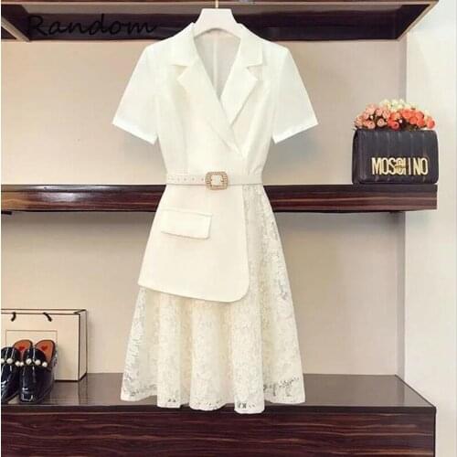 XING WEI SI White Summer Dresses