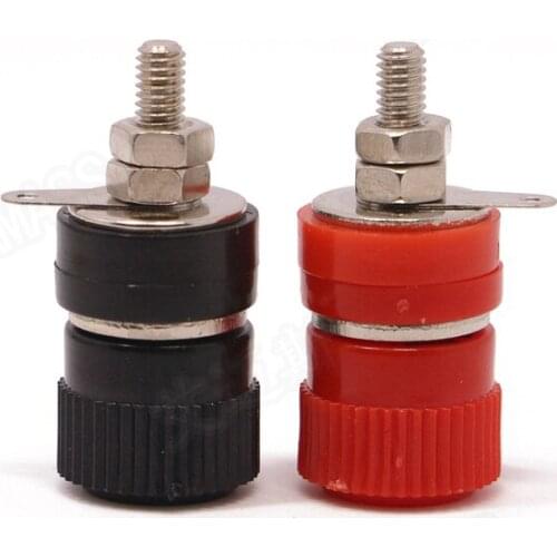 5pcs Amass M4 Terminals Pure Copper Nickel-plated 24A 4mm terminal terminals