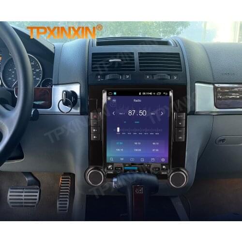 Android 10 Tesla Screen Radio Receiver For VW TOUAREG 2003 2004 2005 2006 2007 2008 2009 2010 VW T5 2009 2010 Receiver Head Unit