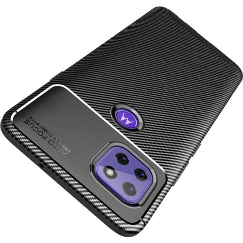 Carbon Fiber Cover For Motorola Moto G 5G Case Funda Motorola Moto G 5G Anti-knock Ultra Thin Back Case For Motorola Moto G 5G