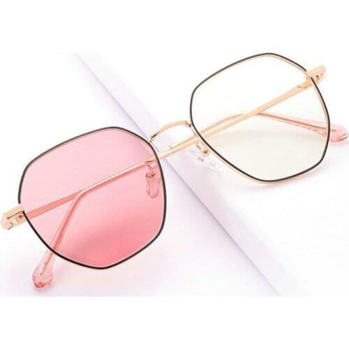 Finished Sun Photochromic Myopia Glasses Women High Quality Round Optical Eyewear Degree Student Prescription Glasses Frame NX