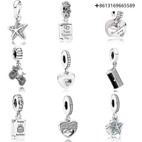 Hero100% 925 Sterling Silver Original Copy High Quality 1:1 Beads With Logo Free Of Charge Wholesale Manufacturers