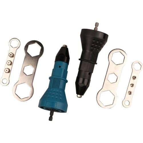 Electric Rivet Nut Gun Riveting Tool Cordless Riveting Drill Adaptor Insert Nut Tool Riveting Drill Adapter
