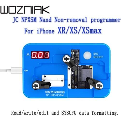 JC NPXSM Nand Non-removal programmer for iPhone XR/XS/XSmax SYSCFG data formatting Nand Repair Devices