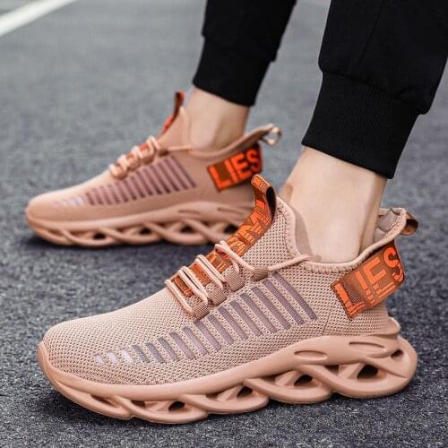 Sneakers Women Breathable Men Running Shoes Size 36-46 Comfortable Black Casual Lovers Sneakers Waliking Shoes Zapatos De Mujer