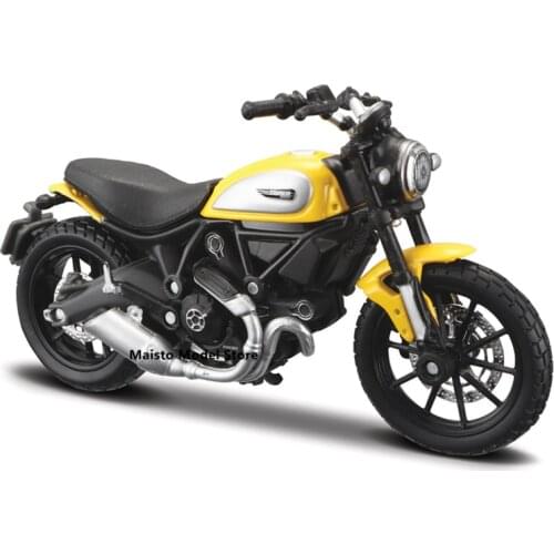 Maisto Ducati SCRAMBLER 4 1:18 scale motorcycle replicas with authentic details motorcycle Model collection gift toy