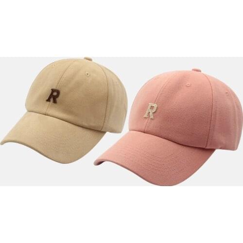 Dad Hat Cotton Short Brim Baseball Cap Solid Color Hats for Women Men Outdoor Visor Cap Casual Snapback Hats SA720