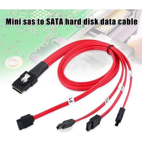New Mini SAS Server Cable SFF8087 To 4SATA Cable 36P Hard Drive Data Cord DOM668