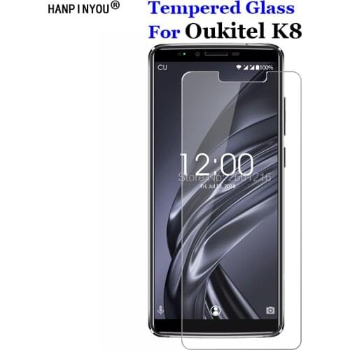 For Oukitel K 8 K8 6.0" Anti-Scratch Front Tough Hard Tempered Glass 9H 2.5D Premium Screen Protector Protective Film Guard