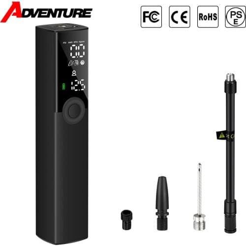 Portable Inflator Pump Motorcycle Car Air Compressor Smart Digital Tire Pressure Detection Auto Tire Pump Car Bike Motorcycle