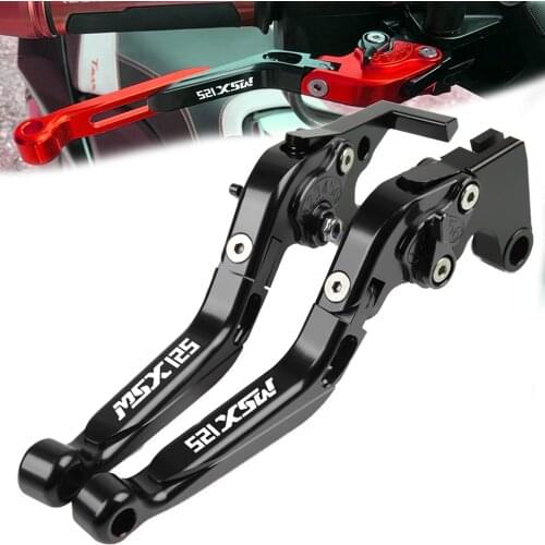 For Honda MSX125 MSX 125 2013 2014 2015 2016 2017 2018 Motorcycle CNC Adjustable Extendable Brake Clutch Levers Hhandbar Brakes