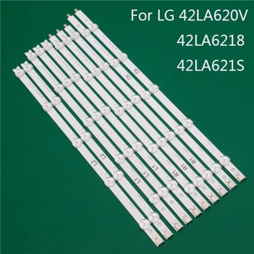 LED TV Illumination Part For LG 42LA620V 42LA6218 42LA621S LED Bars Backlight Strips Line Ruler 42" ROW2.1 Rev 0.01 L1 R1 R2 L2