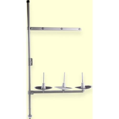 High Quality 1 Set Industrial Sewing Machine 3 Spool Thread Stand Fit for Juki Brother Consew