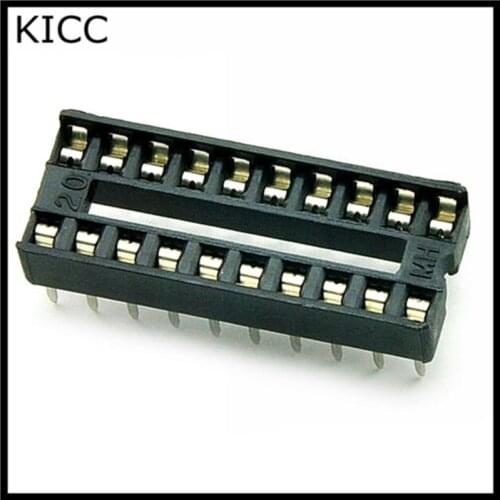 24Pcs IC Sockets 20 Pin DIP IC Sockets Adaptor needle