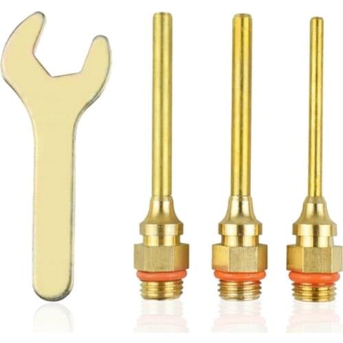 3 Pieces Of Diameter Hot Melt Glue Nozzle With A Wrench