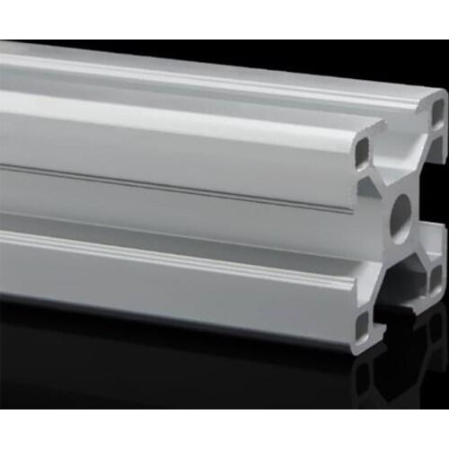1PC 3030 Aluminum Profile Extrusion 60MM Length T-Slot European Standard Anodized Linear Rail for DIY CNC 3D Printer Workbench