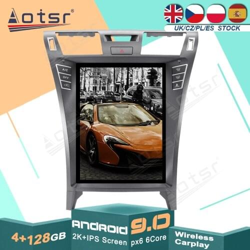 Super 12.1 inch Android 9.0 Pure Tesla style Vertical screen Car GPS Navigation For Lexus LS 460 Multimedia Player Audio WIFI