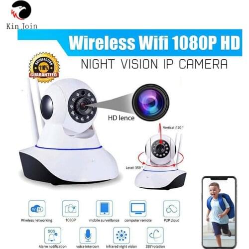 1080P Wireless WIFI IP Camera Home Indoor Security Monitor Smart Network Video System Two Way Audio / Night Vision