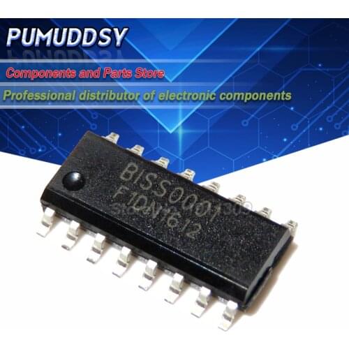 10PCS BISS0001 SOP-16 The human body infrared alarm dedicated chip 0001