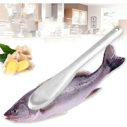 Fish Cleaning Tools Scraping Scales Fishing Barbecue Buffet Tool Brush Scraping Scales Fish Cover Kitchen Utensils 3pcs/lot