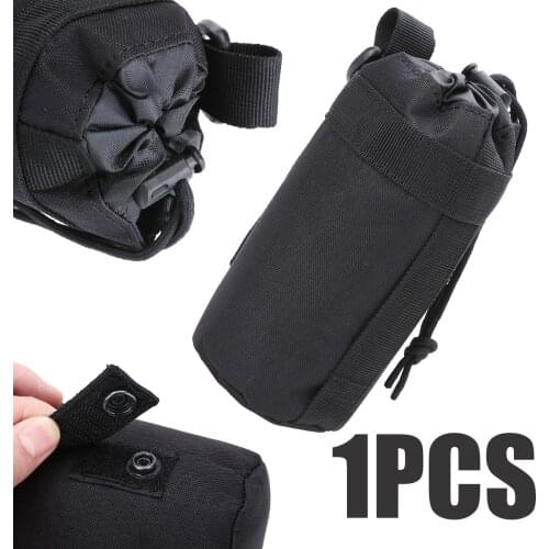 NEW Outdoor Camo Water Bottle Bag Water Bottle Bag Kettle Pouch Holder Travel Hiking Climbing Sport Camo Water Bag 6 Colors