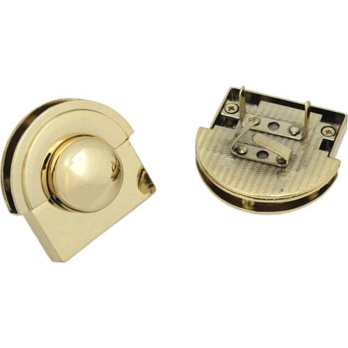 1pcs Metal Push Lock Fashion Cute Durable Push Lock For DIY Handbag Bag Purse Luggage Hardware Closure Bag Parts Accessories