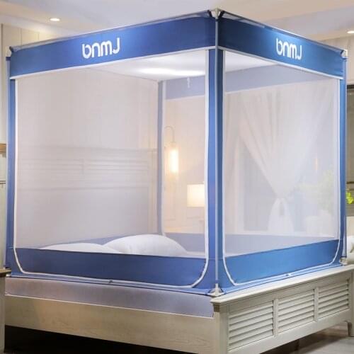 Frame Mosquito Net for bed , Canopy Bed Curtains, Mosquito-proof Cloth Foldable, Bed Canopy for adult Kids Toddlers, Bedroom Dec