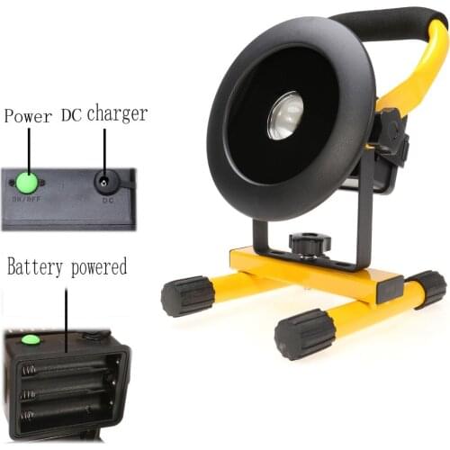 New Portable IP65 Rechargeable 30W Outdoor LED Working Lamp Floodlight Work Emergency for Car Traveling Camping Fishing Use