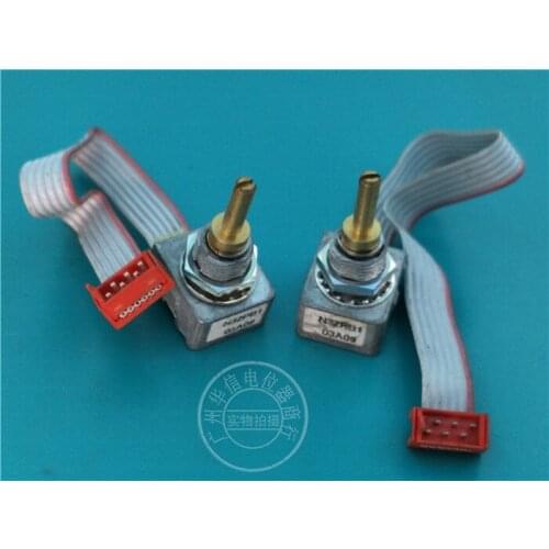 [VK] Used CUI INC N32PB1 6-wire optical encoder with switch shaft 3MM switch