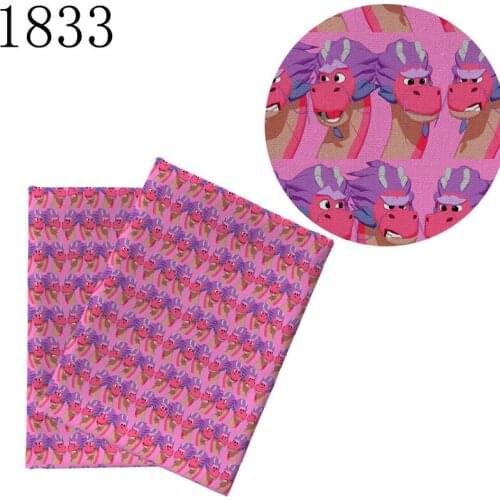 Half yard 45*140cm cartoon horror character Tissue Kids Home Textile polyester cotton fabric mask 1833