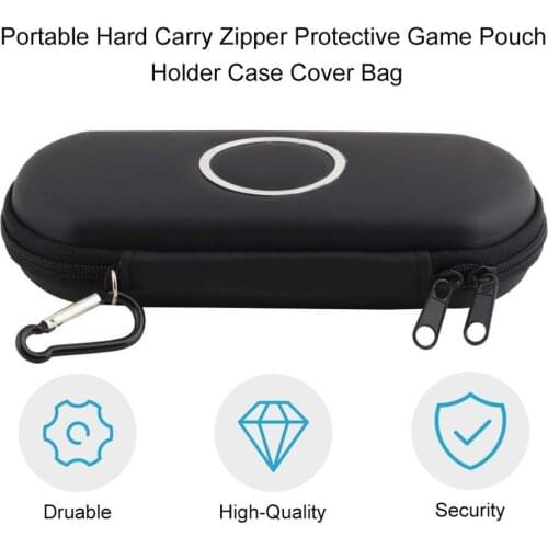 Portable Hard Carry Zipper Protective Case Bag Game Pouch Holder For Sony For PSP 1000 2000 3000 Case Cover Bag Game Pouch