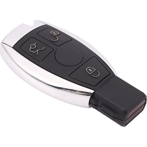 3 Buttons Remote Car Key Shell Key Replacement For Mercedes Benz year 2000+ NEC&BGA Control 433.92MHz