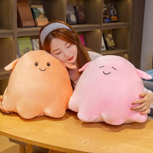 Cute Octopus Pillow peluche toys Feather Cotton Soft Filling anime plush Girl Napping Pillow juguetes ni?a pluszaki Holiday Gift